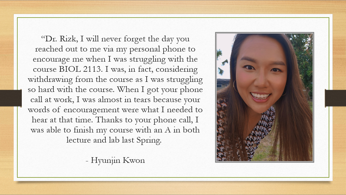 Hyunjin Kwon and quote