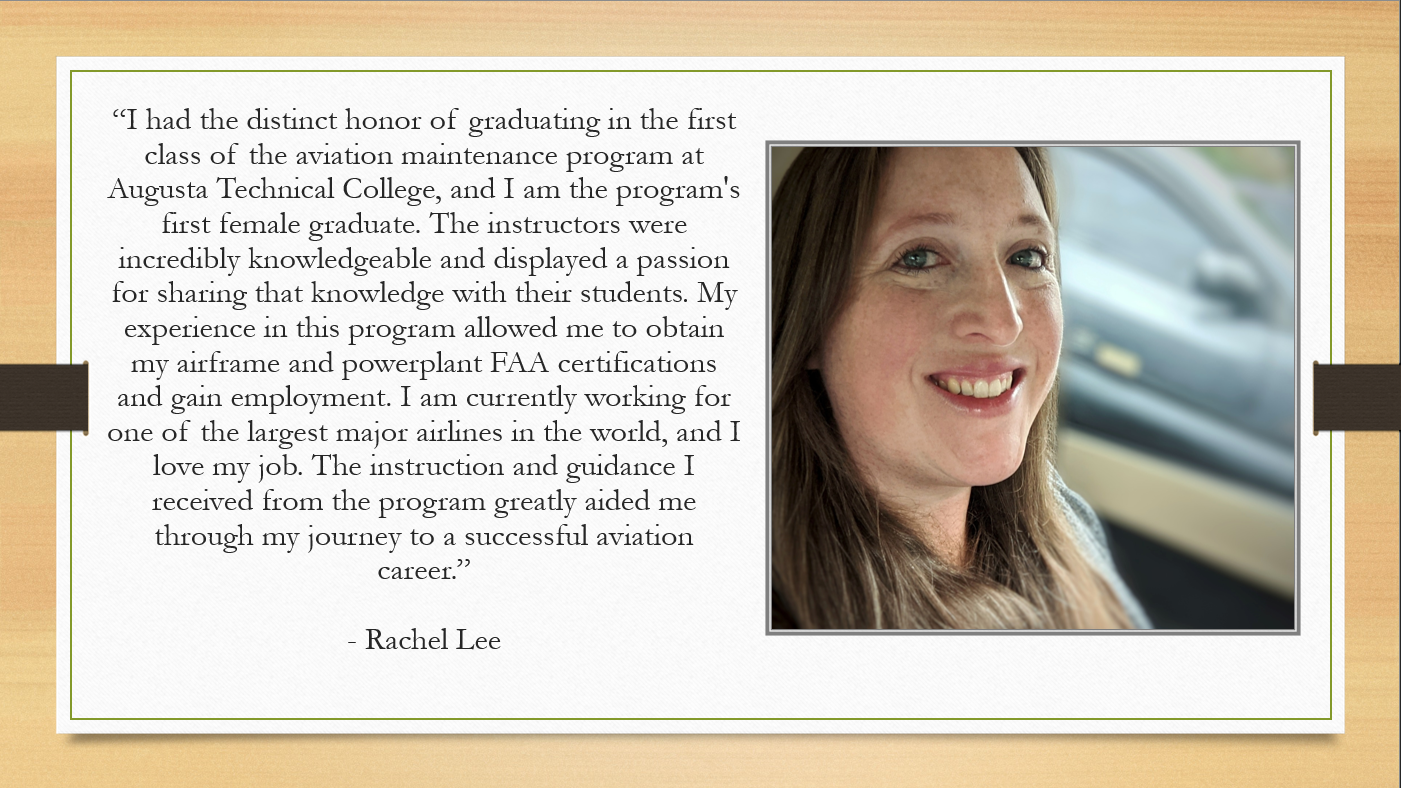 Rachel Lee and quote