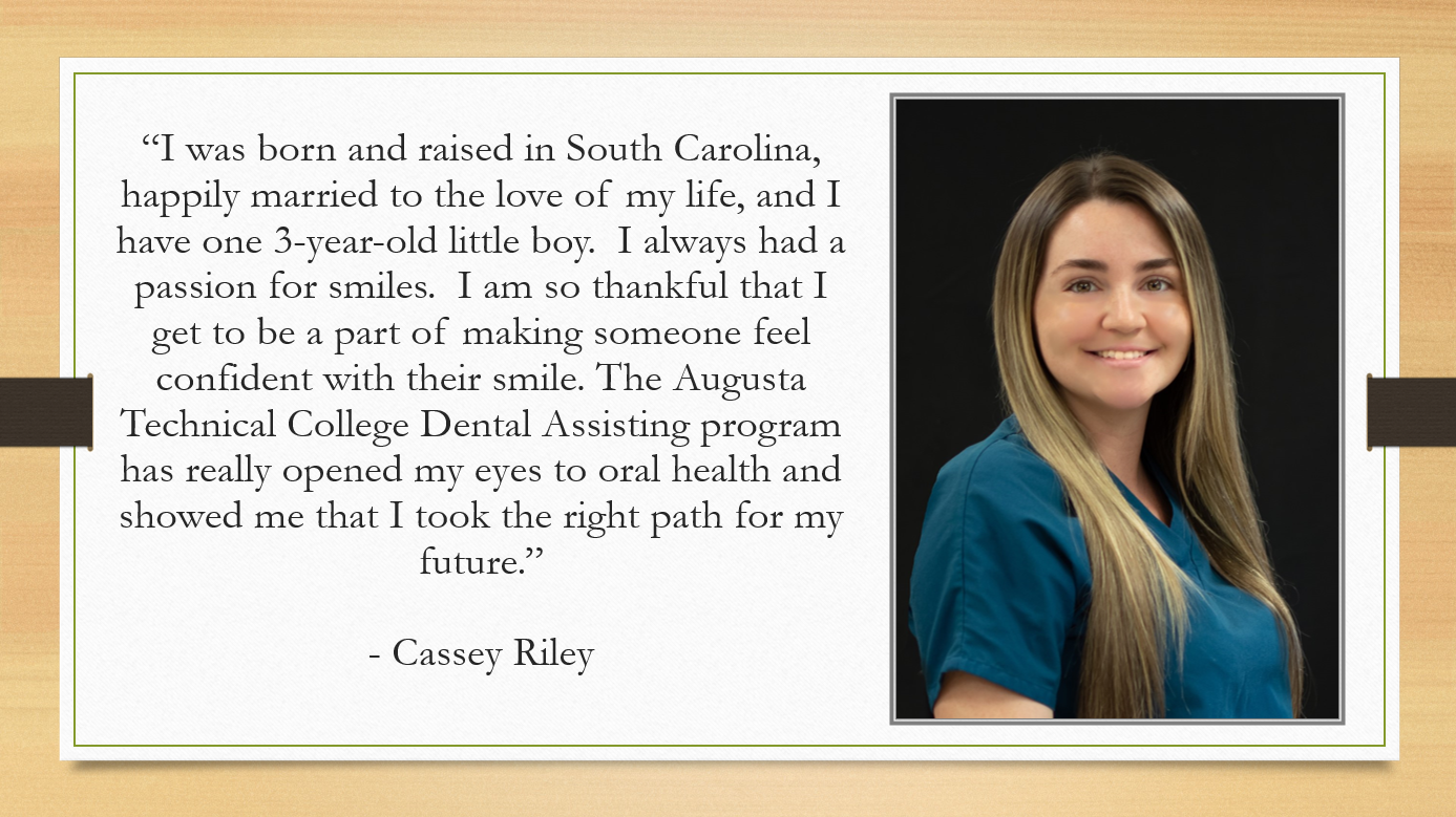 Cassey Riley and quote