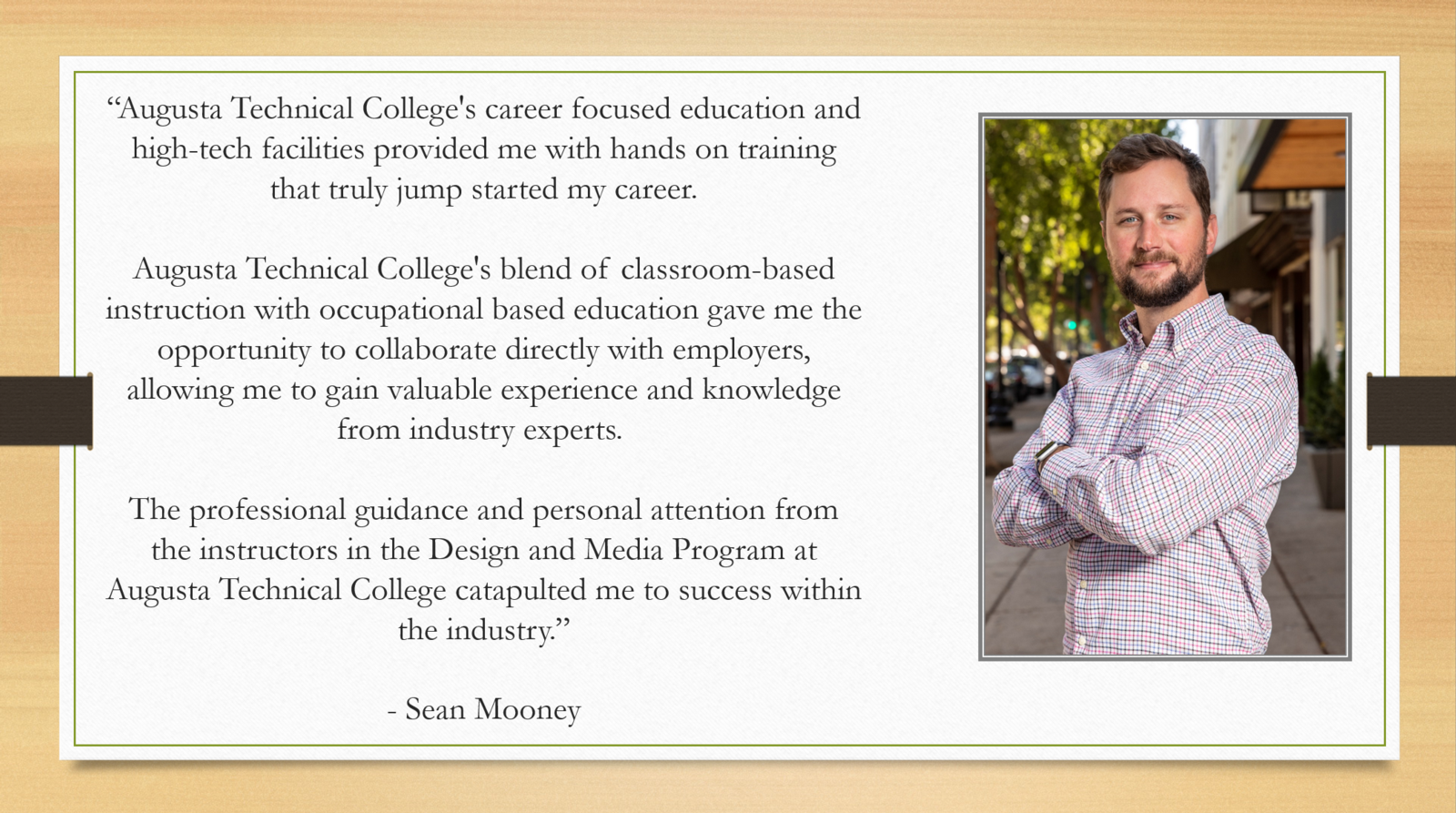 Sean Mooney and Quote