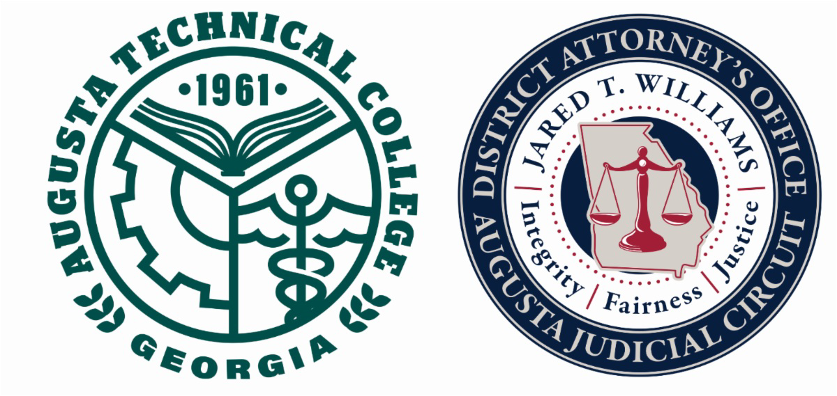 ATC Seal in Green and District Attorney's Office of Augusta Judicial Circuit seal